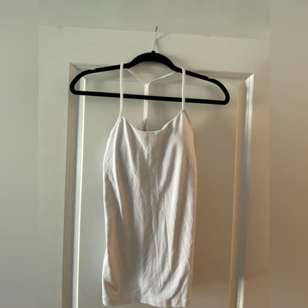 Lululemon white tank